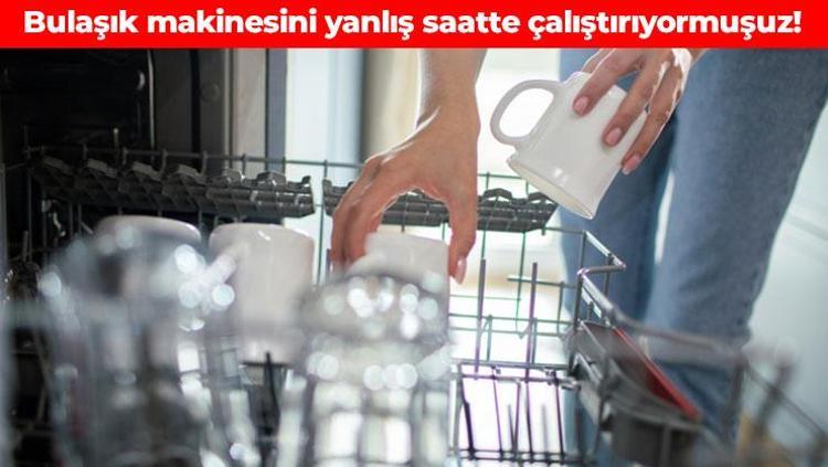 Bulaşık makinesini bu saatte çalıştırın Basit bir alışkanlığa dönüştürün