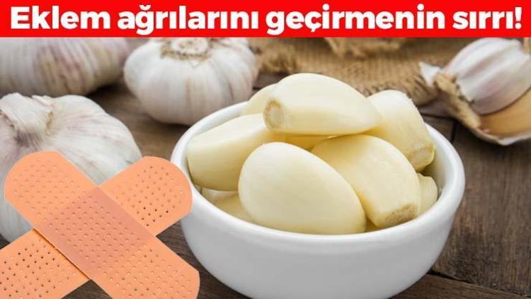 Japonların doğal ağrı kesici sırrı Yara bandı ve sarımsak yetiyor: Eklem ağrılarını ve morlukları anında geçiriyor