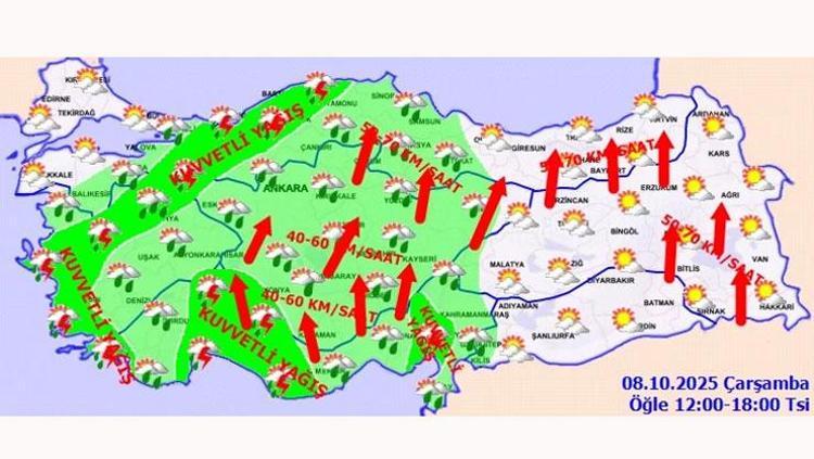 KUVVETLİ RÜZGAR UYARISI