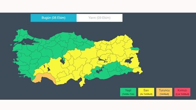 Hava durumu alarmı: 36 il için kritik uyarı İşte son rapor