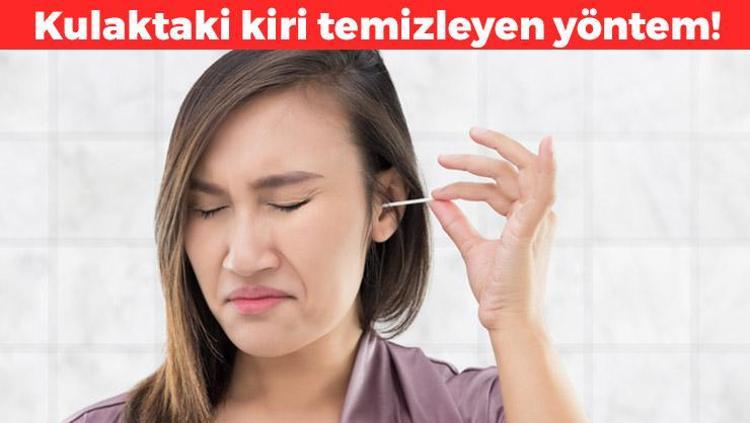 Kulaktaki kiri anında temizliyor Tıkalı kulağı hortum gibi açıyor: Pamukları çöpe attırıyor