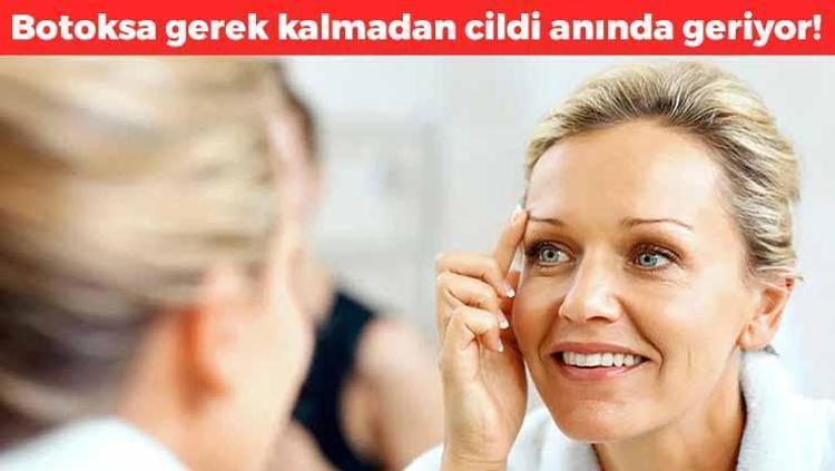 Botoksa para dökmeye hiç gerek yok Uyumadan 1 damla süren sabah 10 yaş gençleşiyor