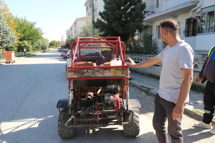 20 bin TLye kendi aracını yaptı: 5 litre benzinle 370 kilometre yol gidiyor