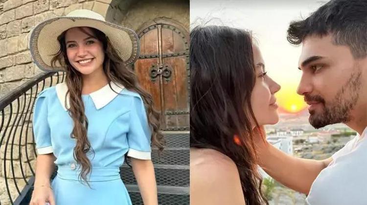 Azerbaycan’da aşk pozu Yağmur Yüksel ve Oktay Ekinci’nin yeni kareleri gündem oldu