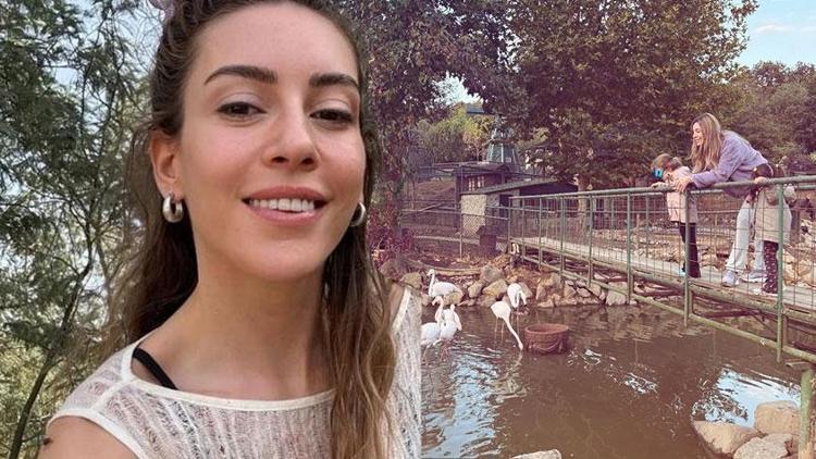 Sinem Kobal kızlarıyla doğanın tadını çıkardı