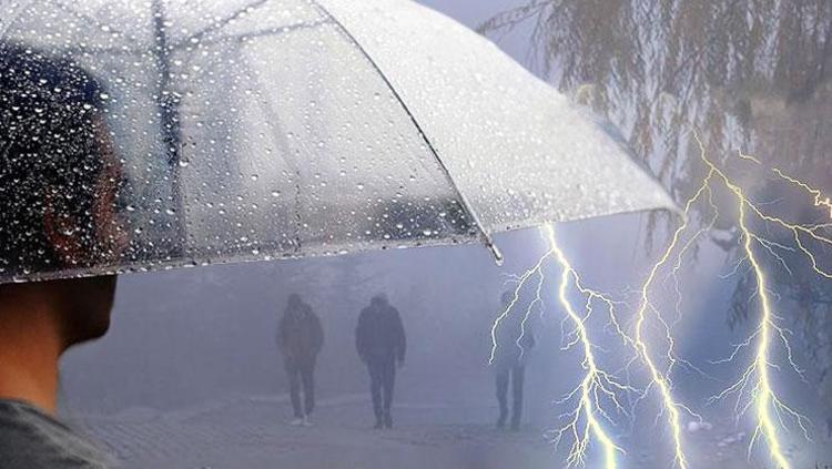 Meteoroloji son hava durumu raporunu yayınladı Uyarı yapıldı: Sağanak yağmur, pus ve sis…