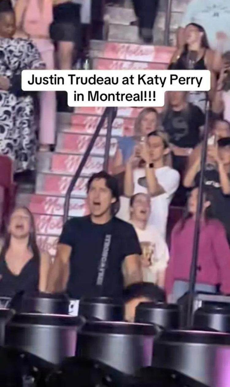 Katy Perry ile aşk yaşamaya başlayan eski Kanada başbakanı boşanıp işsiz kalınca orta yaş krizine girmiş