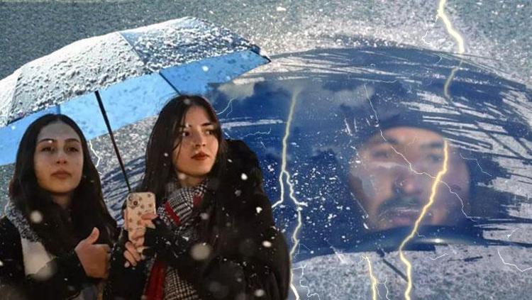 Meteoroloji son raporla uyardı Yağmur ve kar geliyor: 10 kent için sarı alarm
