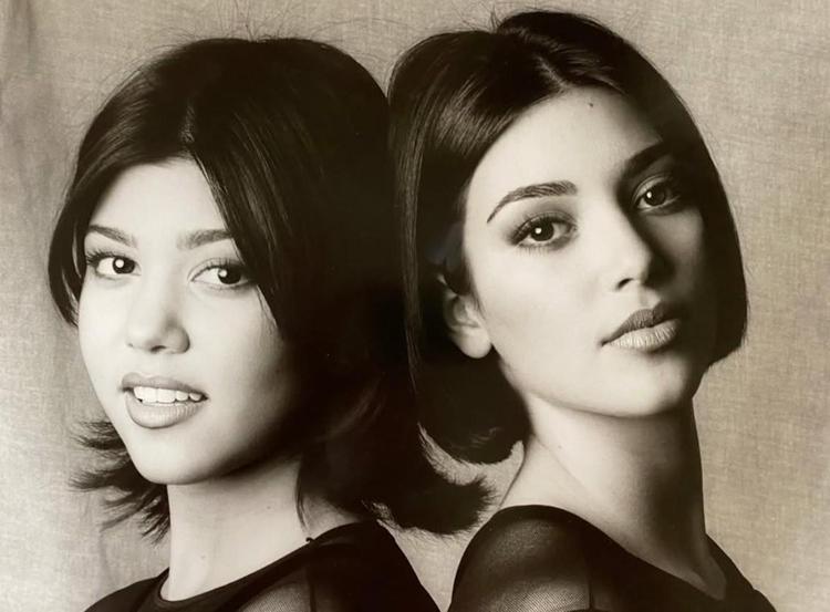 Kourtney Kardashian kız kardeşi Kim Kardashianın 45. yaşını nostaljik fotoğraflarla kutladı