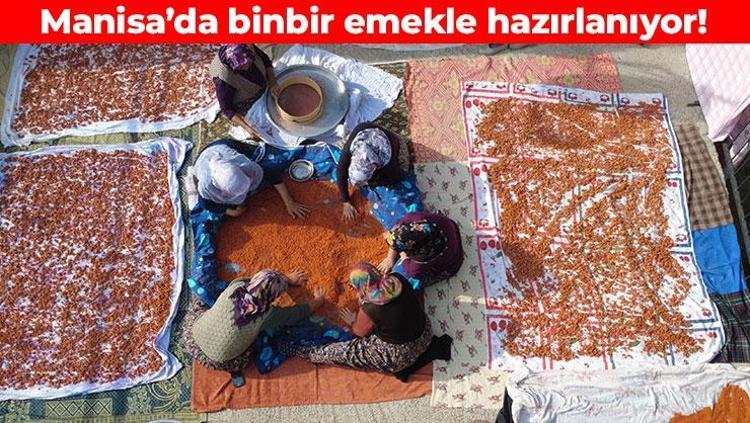 Manisada hummalı çalışma 16 çeşit malzemeyle hazırlanıyor, 16 gün yoğuruluyor: Tam bir şifa deposu