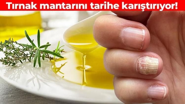 Pamuk ya da fırçayla tırnağa sürün Mantarın kökünü kurutup bitiriyor