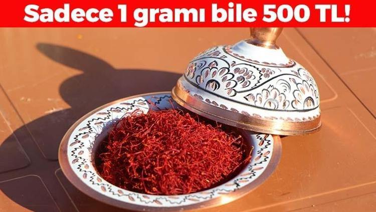 Dünyanın en pahalı baharatı, 1 gramı bile 500 TLden satılıyor Kan şekerini terazi gibi dengeliyor, antioksidan deposu