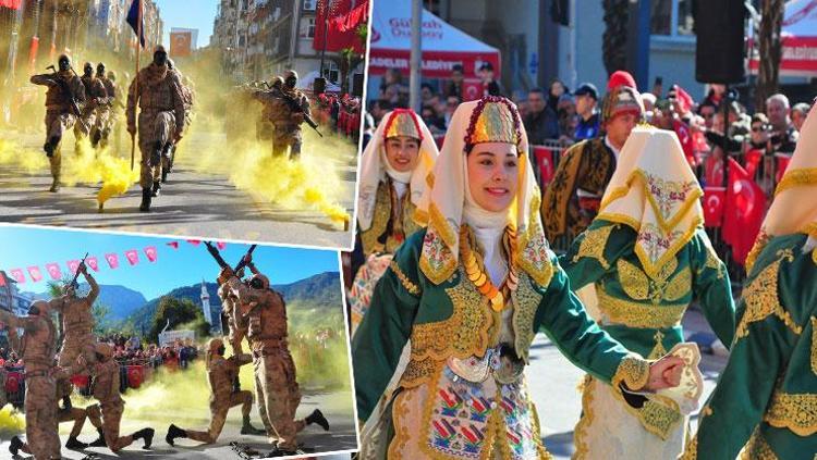 Yurtta Cumhuriyet Bayramı coşkuyla kutlanıyor