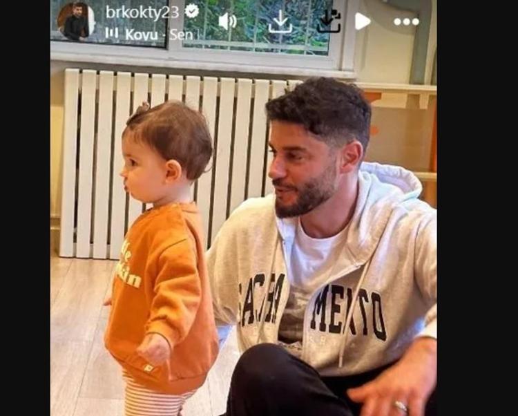 Berk Oktay kızı Mira Milenanın son halini paylaştı