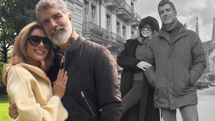 Özcan Deniz ve eşi Samar Dadgar’dan aşk pozları Ünlü çift moral tatilinde