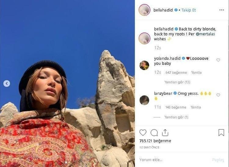 Çay, kahve döner... Bella Hadid şimdi de baklava sevgisini gösterdi, Türk mutfağına olan tutkusu sosyal medyada gündem oldu