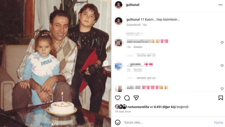 Babasını doğum gününde andı Ali Sunaldan duygulandıran paylaşım