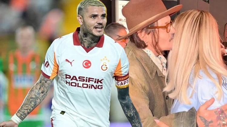 Wanda Naradan Icardiye yeni gönderme Johnny Depple fotoğraf paylaştı