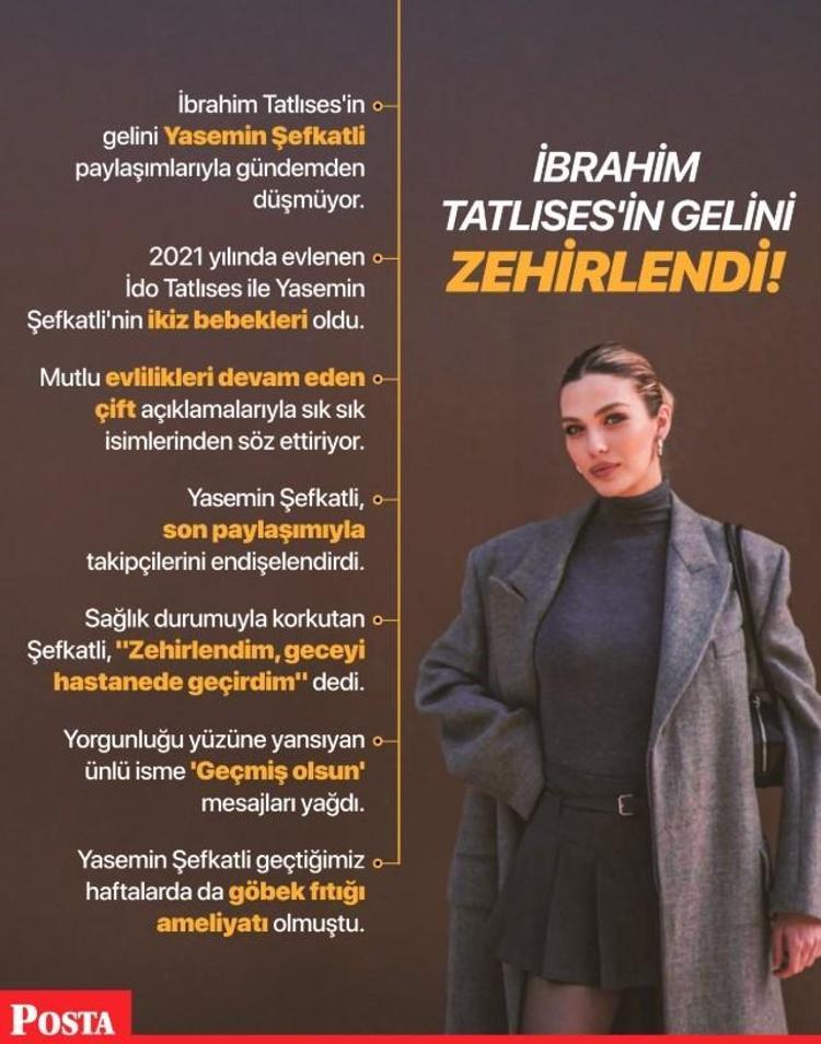 Yasemin Şefkatli zehirlendi Geceyi hastanede geçirdim