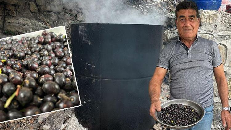 Litresi bin liradan alıcı buluyor Hatayın verimli topraklarında yetişen ağaçlardan elde ediliyor