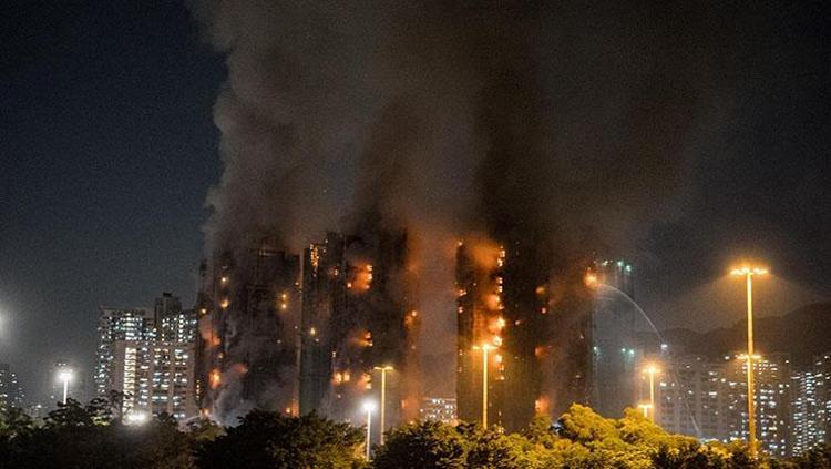 Hong Kongda feci yangın Çok sayıda ölü ve yaralı var