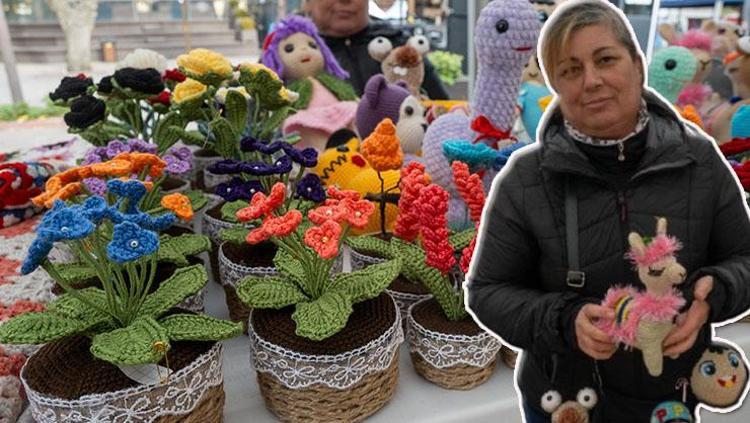 Sıfırın altında soğukta bile tezgâhı bırakmıyor El işine adanmış bir hayat: Gece uykumdan kalkıp model çıkarıyorum