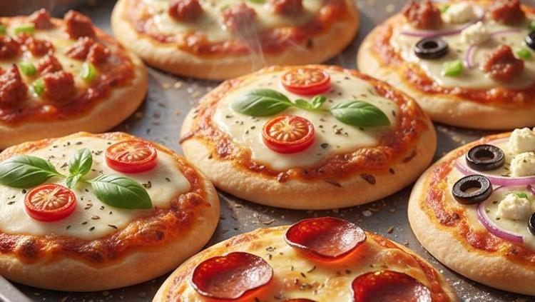 3 MALZEMELİ MİNİ PİZZA