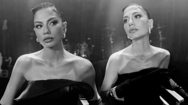 Demet Özdemir’den siyah beyaz şıklık Her karesine beğeni yağıyor