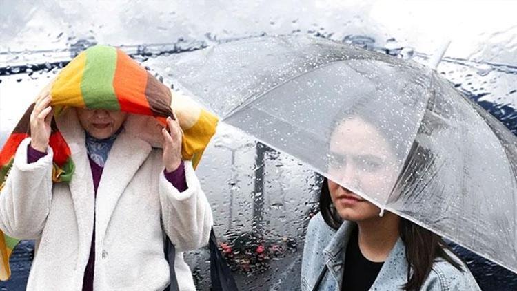 Meteoroloji son hava durumu raporunu yayınladı: Sağanak ve kuvvetli soğuk geliyor