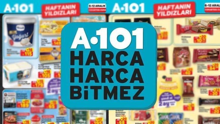 6-12 ARALIK A101 AKTÜEL KATALOĞU | A101 Aldın Aldın 6-12 Aralık aktüel kataloğunda hangi ürünler satışa çıkacak Haftanın yıldızları hangileri