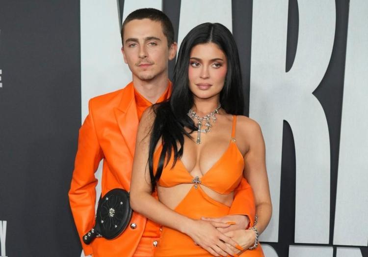 Ayrıldıkları iddia edilen Timothee Chalamet ve Kylie Jenner kırmızı halıda fırtına estirdi