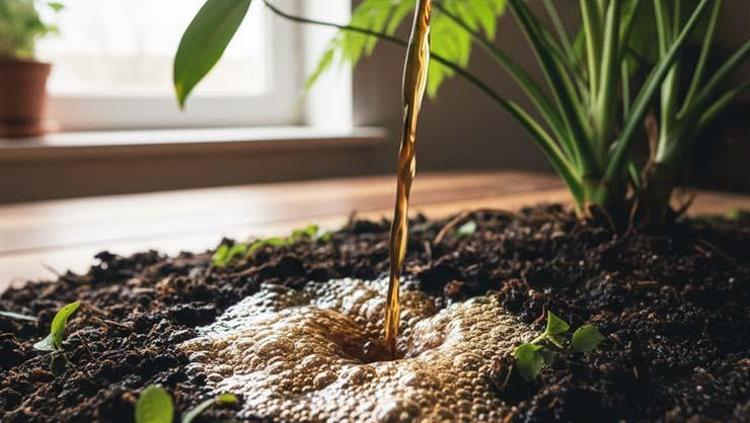 Gazı kaçmış kola meğer her derde devaymış Lekelerin düşmanı, bitkileri de besliyor