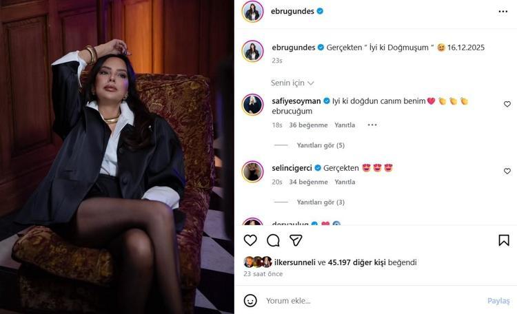 Boşandıktan sonra imaj değiştirmişti Ebru Gündeş’ten mini şortlu poz