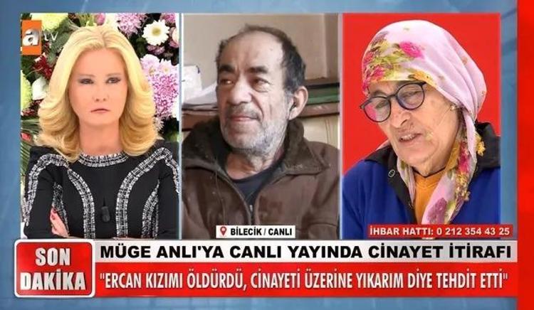 Müge Anlı canlı yayınında cinayet itirafı Stüdyo buz kesti