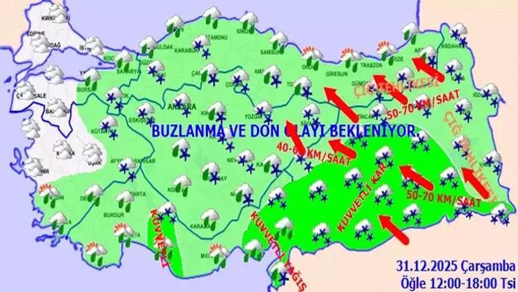 İstanbulda beklenen kar yağışı başladı Vali Gül açıkladı: Okullar tatil edilecek mi