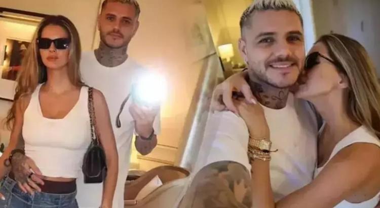 Icardi ve sevgilisi China Suarez karı yağınca çocuklar gibi eğlendi