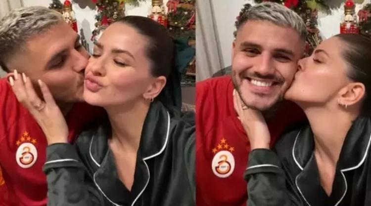 Icardi ve sevgilisi China Suarez karı yağınca çocuklar gibi eğlendi