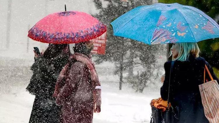 Meteorolojiden yağış ve soğuk hava durumu uyarısı Aralarında İstanbul da var