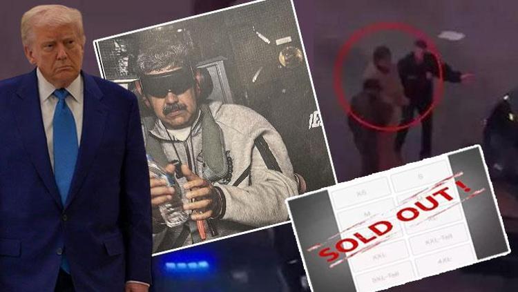 Trump paylaştı, dünya konuştu Maduronun eşofmanı neden yok satıyor