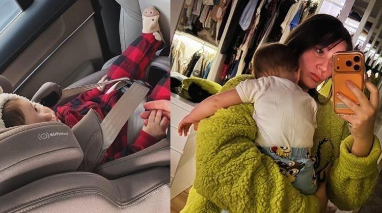 Gizem Karaca kızı Leyla Yazı paylaştı