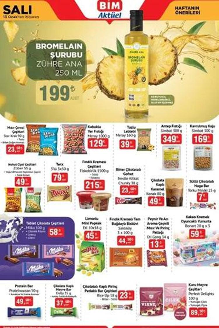 BİM aktüel ürünler kataloğu 9 - 13 Ocak 2026: Düdüklü tencere, temizlik seti...