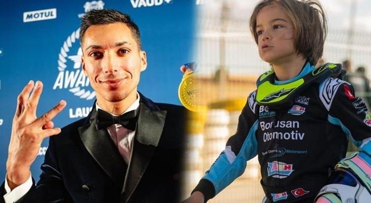 Pistte korkutan anlar Kenan Sofuoğlunun 7 yaşındaki oğlu Zayn Sofuoğlu ve Toprak Razgatlıoğlu kaza yaptı