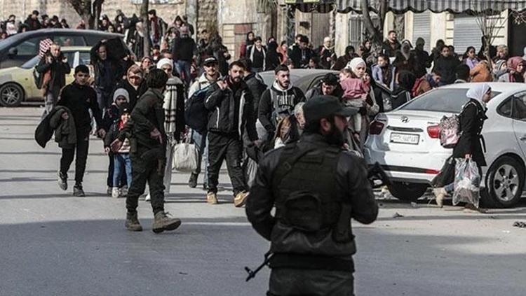 HALEP’TE BİNLERCE AİLE CAMİLERE VE BARINMA MERKEZLERİNE SIĞINDI