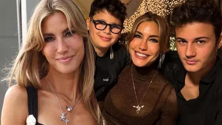 Çağla Şıkel’den oğullarına duygusal mesaj: 'Çok özledim göz bebeklerim'