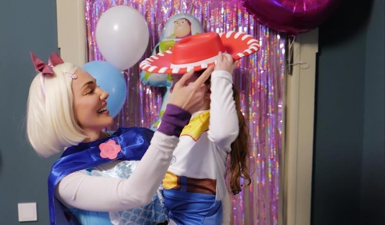 Kızı 5 yaşına girdi Meryem Uzerli doğum gününde prenses oldu