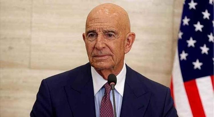 ABDLİ BÜYÜKELÇİ TOM BARRACK ŞAMA GİTTİ