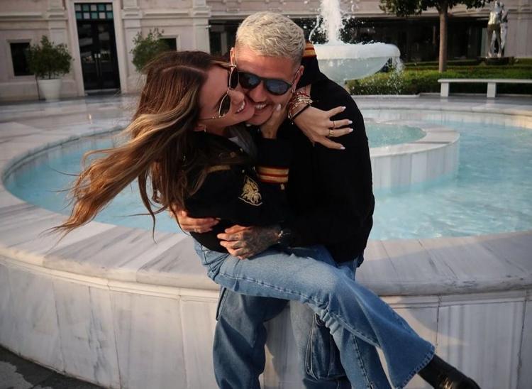 Mauro Icardi ve sevgilisinden romantik kareler Aşkını haykırdı