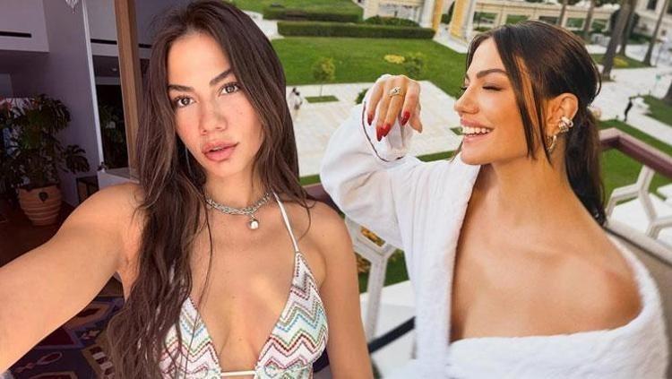 Demet Özdemir tatilde Yeni pozlarına beğeni yağdı