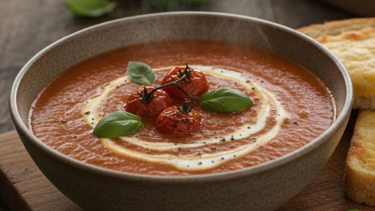 Tadı damakta kalan köz domates çorbası tarifi Bir tabak yiyen ikinciyi istiyor