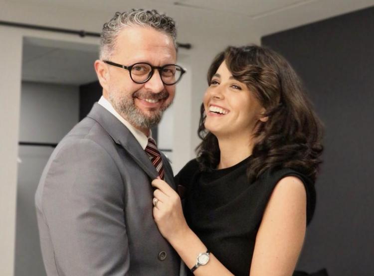 Aşkları dolu dizgin İbrahim Selim ve sevgilisinden romantik pozlar